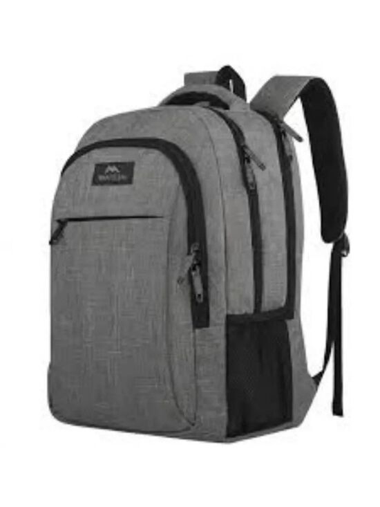 Matein Other - Matein Gray Anti-Theft Slim Travel Laptop Backpack